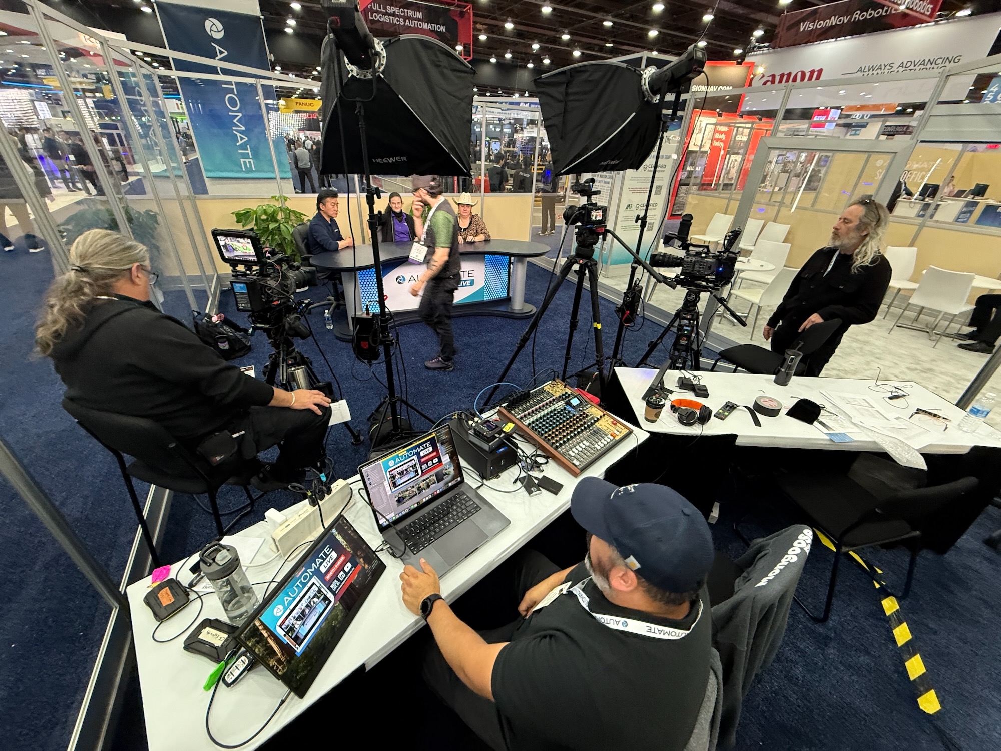 Live streaming convention video production Huntington Place Detroit Michigan webcasting