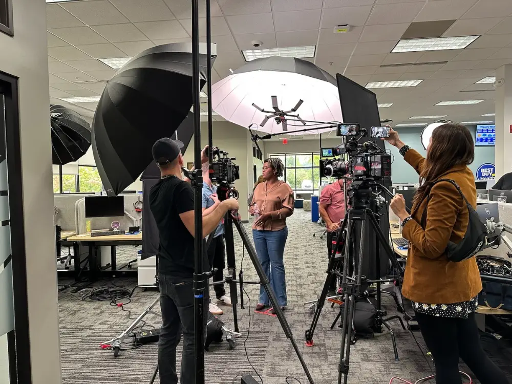 High-end B2B marketing video services for international firms in Novi, MI.