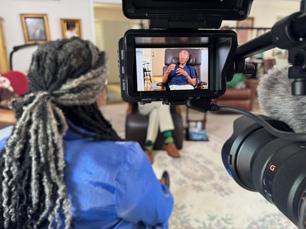 Mongoose Films crew producing law firm video marketing content on location